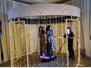 סטודיו קליפ 360 - עמדת צילום 360 מעלות לחתונה